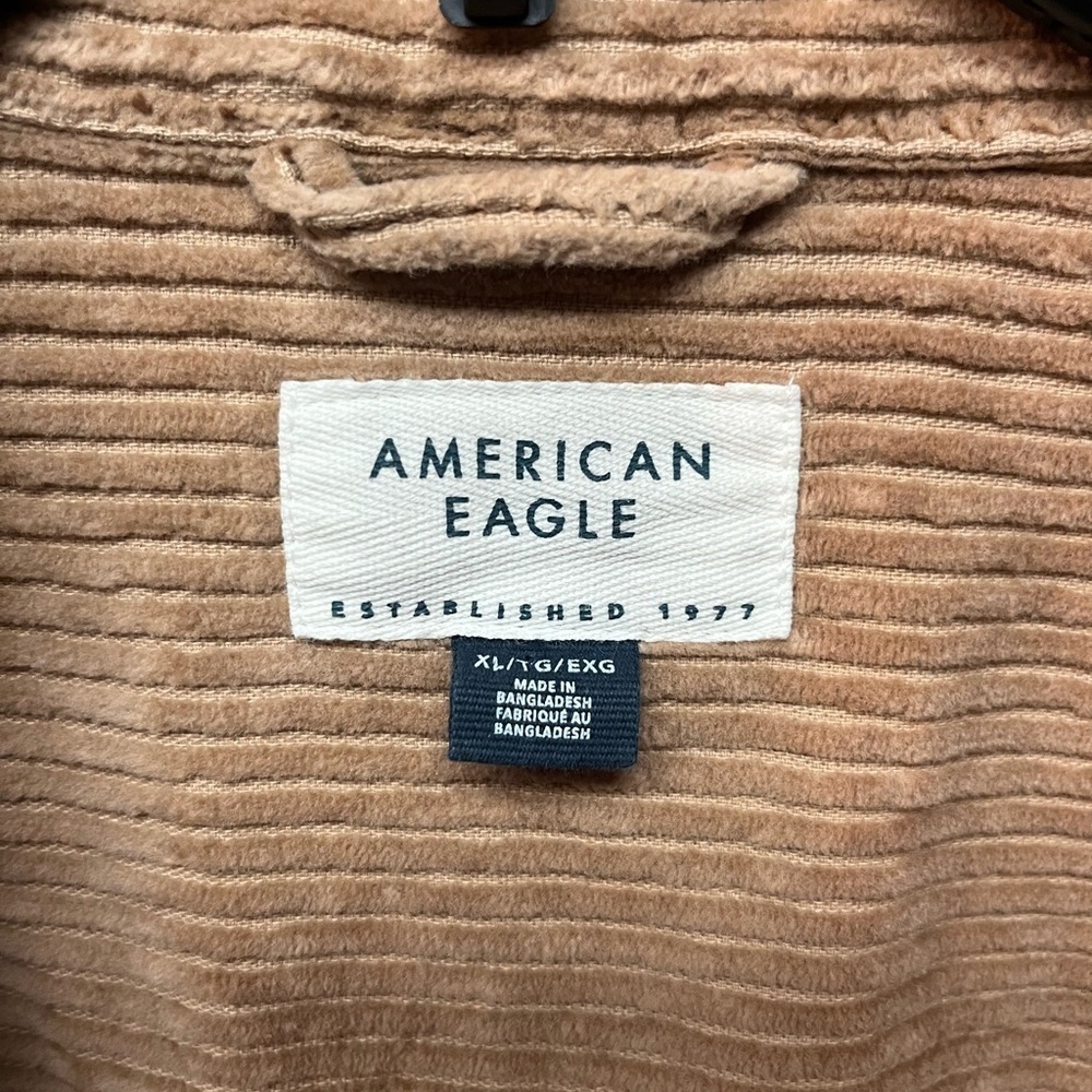 American Eagle Outfitters Camel Ribbed Knit. XL - Picture 3 of 5